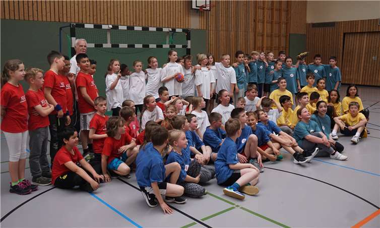 Aus allen fünf Meckenheimer Grundschulen waren Teams zum Turnier gekommen.Foto: privat