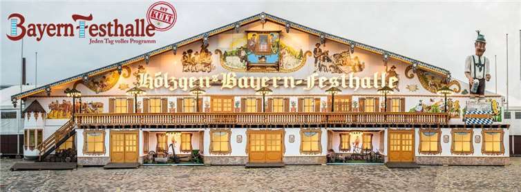 Aus der Bayern-Festhalle vom „Pützchens Markt“ …