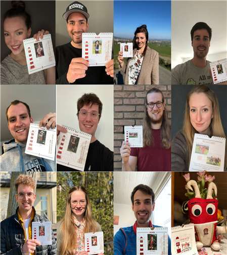 Aus einem Fotoshooting wurde kurzerhand ein Kalender, der äußerst gut ankam. Foto: privat