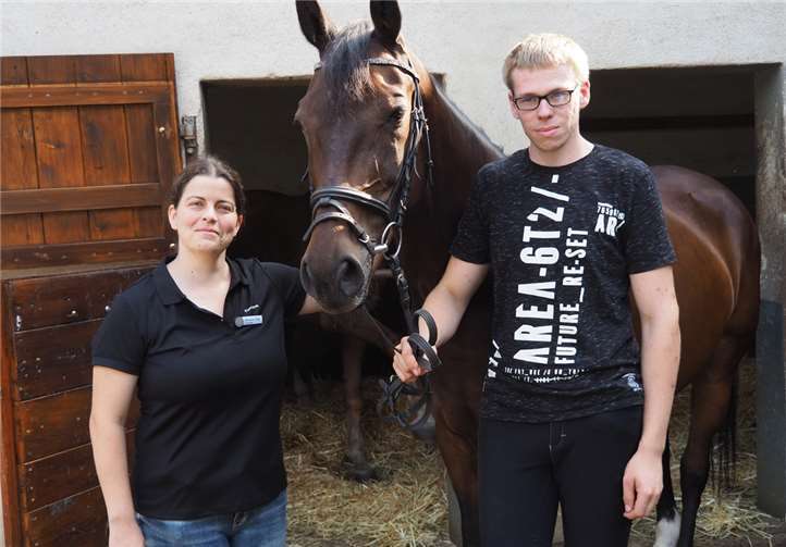 Ausbilderin Melanie Siegl und Azubi Julien K. organisierten die Veranstaltung im Rahmen ihrer Weiterbildung beziehungsweise Ausbildung..Fotos: BS