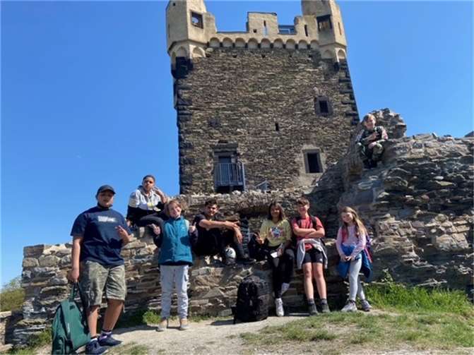 Ausflug zur Burg Wernerseck.