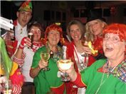 Ausgelassene Stimmung herrschte bei der Karnevalsfeier des Rheinbacher Brauchtum...