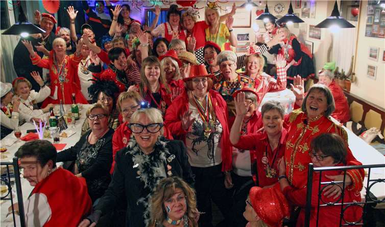 Ausgelassene Stimmung herrschte beim Frauenkaffee.Foto: privat