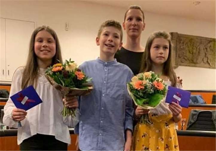 Ausgezeichnet wurden Alexandra Weber, Michelle Weber, Melanie Skora und Haakon Ohlendorf für ihre nationalen sowie internationale Erfolge des Wettkampfjahres.Foto: privat