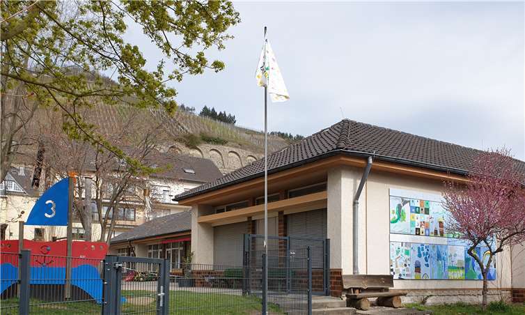 Außenanlage der Kita Dernau.Fotos: privat