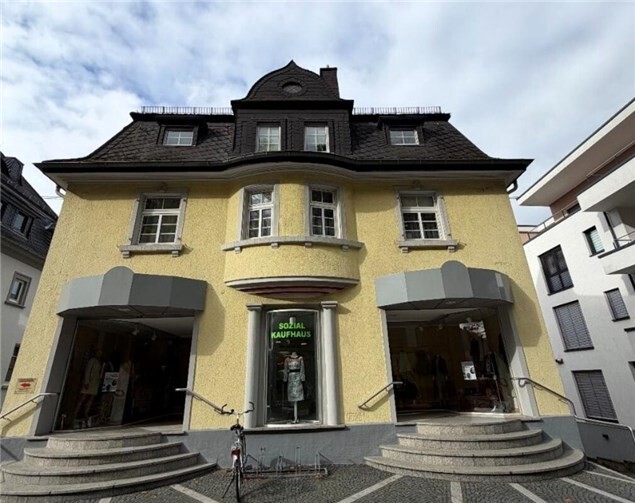 Das Sozialkaufhaus in Montabaur muss am Jahresende schließen Außenansicht des Sozialkaufhauses. Fotos: Andrea Leineweber
