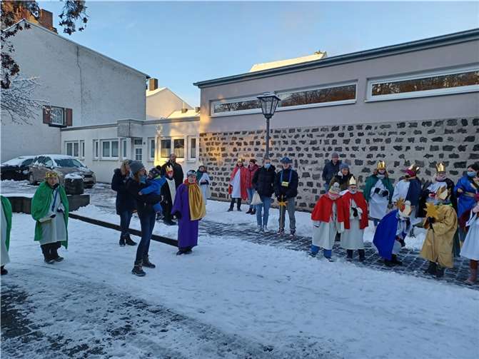 Aussendung der Sternsinger der Pfarrei St. Clemens in Mayen.