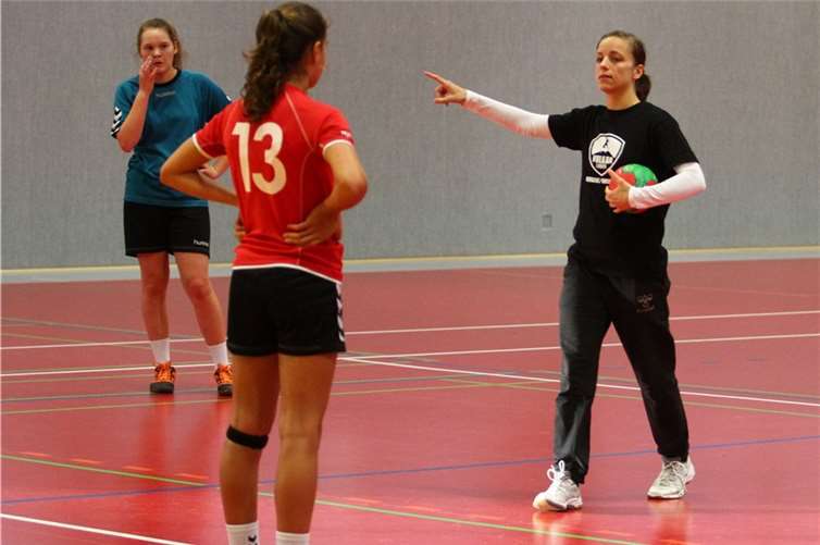 Außenspielerin #88 Jennifer Winter. Fotos: René Weiss