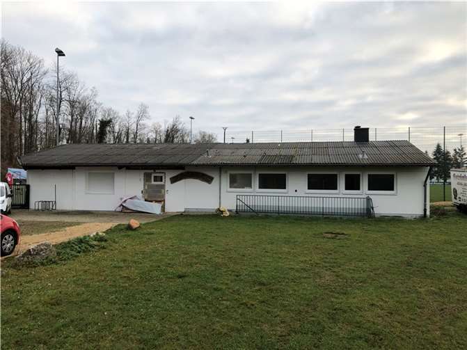 Außenwand Vereinsheim RWD.Foto: privat