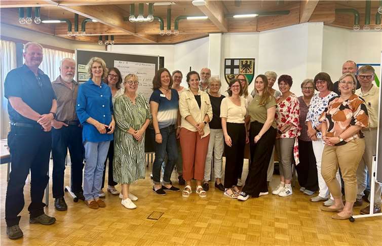 Austausch in der Kreisverwaltung.  Foto: Svenja Pant / Marienhaus Klinikum im Kreis Ahrweiler