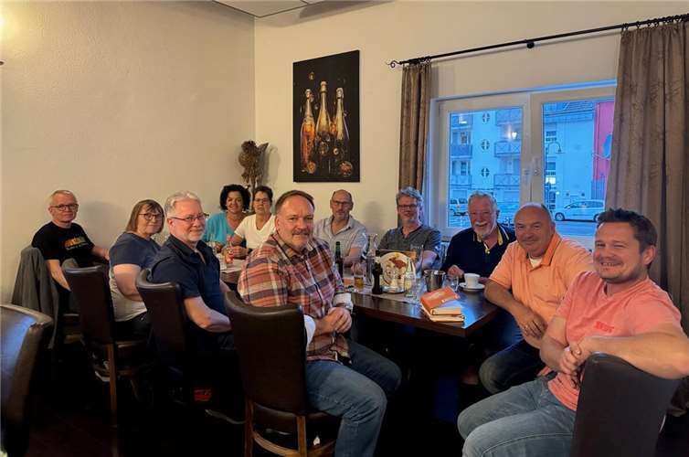 Austausch über kommunalpolitische Themen, die beide Kommunen betreffen, stand an.  Foto: privat