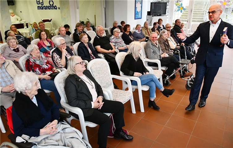 Autor Dieter Bednarz berichtete über seinen Vorruhestand. Foto: RASCH