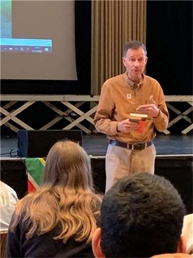 Autor Lutz van Dijk.  Foto: A. Rüdiger