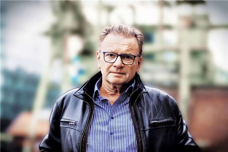 Autor Wolfgang Kaes.  Foto: Jennifer Bertus