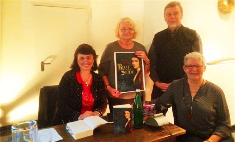 Autorin Marita Spang-Fitzek, Helga Cornely, Jürgen Fitzek und Erika Wiegand.privat