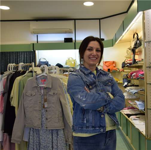 Ava Ramadani hat sich mit ihrer Mode-Boutique PlanB einen Traum erfüllt.Fotos: UBU