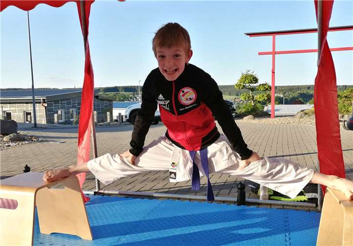 B. Swidersky – Eins der KSC-Talente. Foto: privat