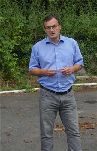 BM-Chef (Cochem-Koblenz) Dipl. Ing. Bernd Cornely, stellte das Bauprojekt detailliert vor.