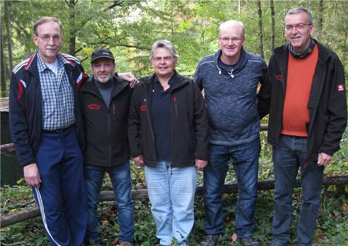 BSC Adenau II mit Brigitte Arenz, Stefan Weinand, Ernst-Peter Heinen, Peter Jung und Robert Thiele.privat