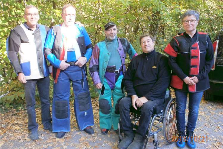 BSC Adenau II mit Stefan Weinand, Robert Thiele, Ernst-Peter Heinen, Uli Krämer und Vera Hartmann.privat