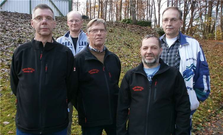 BSC II mit Friedel Hartmann, Peter Jung, Toni Risse, Ernst-Peter Heinen und Robert Thiele.Privat