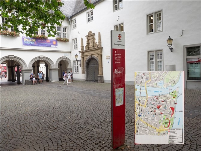 BUGA-Stehle in Koblenz.  Foto: Hermann Schäfer