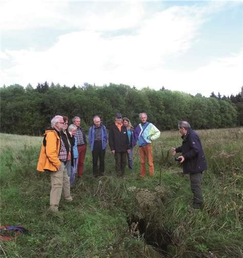 BUND-Wanderung Wirftbach: Reinhard van Ooyen (li.), Winfried Sander (re.). BUND
