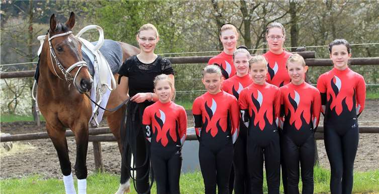 Bad Ems 3 ging der Leistungsklasse A an den Start und erreichten hier den 4. Platz. privat