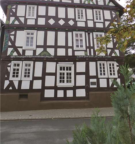 Bad Laasphe bietet malerische Ausblicke auf die historische Fachwerk-Altstadt.privat