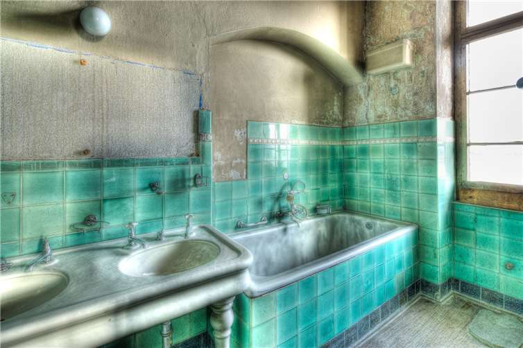 Badeluxus im Hotel, als Nasszellen in Wohnungen noch ein Fremdwort waren. Matthias Brand