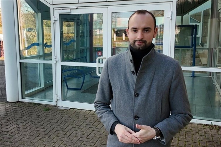 Badinsky zu Besuch am Tauris im Schul- und Sportzentrum