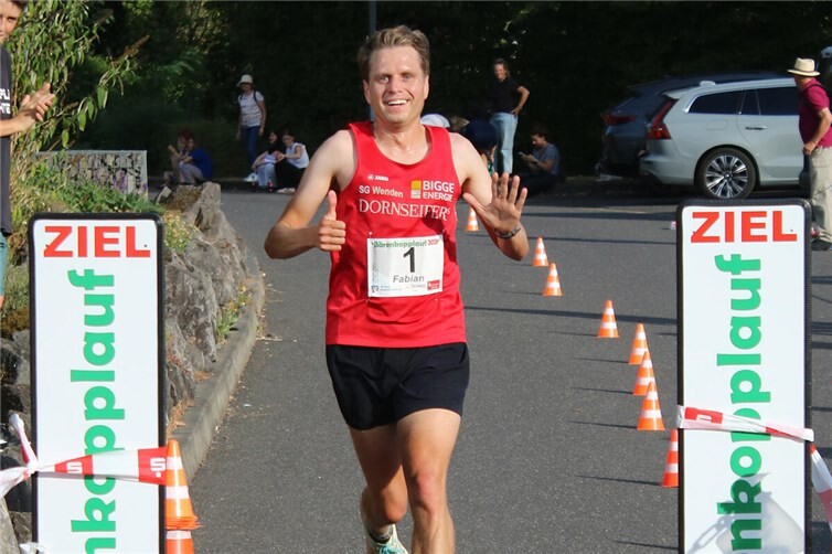 Bärenkopplaufsieger Fabian Jenn /(SG Wenden)
