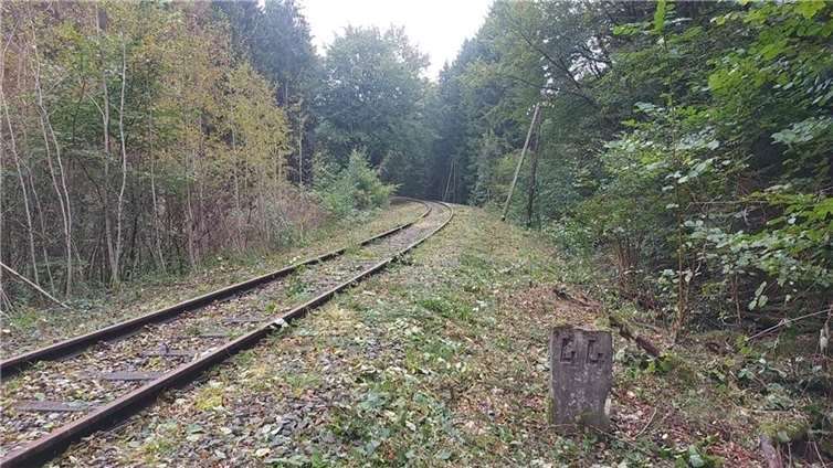 Bahnstrecke bei Kaisersesch.  Foto: Archiv/privat