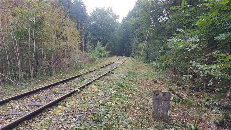 Bahnstrecke bei Kaisersesch. Foto: privat