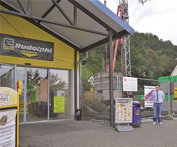 Bald können sich die Kunden bei Edeka Rudolphi über ein erweitertes Angebot freuen. AB