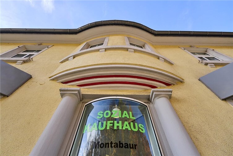 Bald wird das Schild „Sozialkaufhaus Montabaur“ wohl im Stadtbild von Montabaur verschwinden.Fotos: Sascha Ditscher