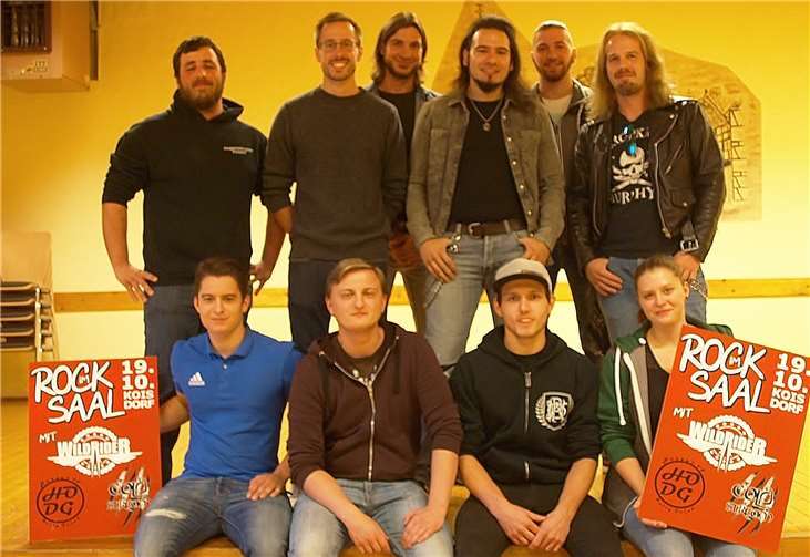 Kirmes startet mit Rock-Spektakel Bands und Veranstalter freuen sich auf einen rockigen Abend.Foto: ROB
