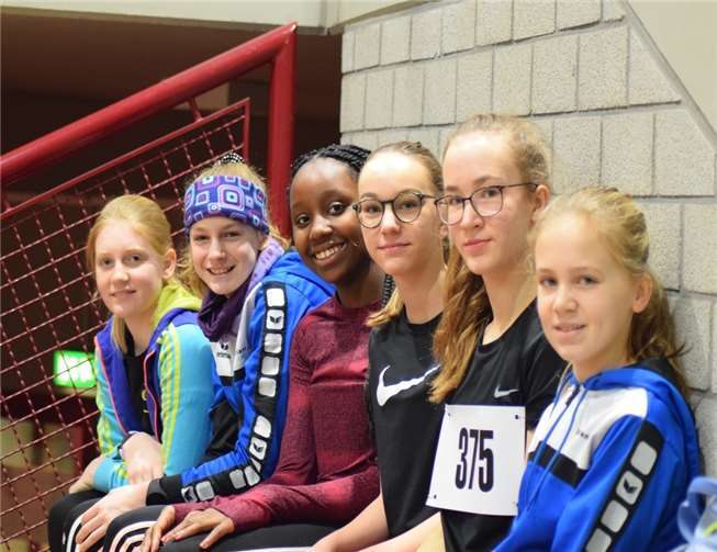 Barbara Bitzen, Isabella Zavelberg, Christine Zatcha, Tiara Zinn, Julia Ehlermann, Lea Müller (v.l.). Nicht im Bild: Miriam Grunz.Foto: SV Blau-Gelb Dernau 1922 e.V.