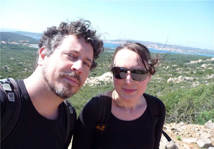 Barbara Kemmer und Frank Schmitt. privat