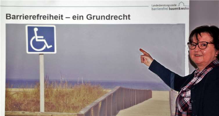 Barrierefreiheit ist ein Grundrecht. Das erläuterte Monika Müller-Eul. Foto: privat