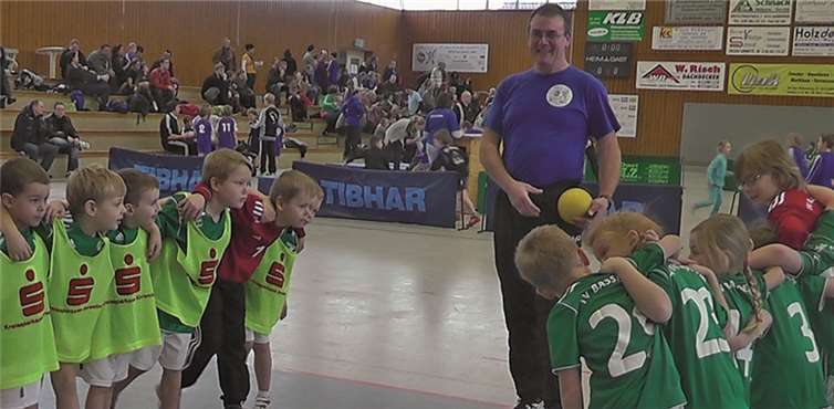 Bassenheim B1 gegen Bassenheim B2 kurz vor dem Spielbeginn. privat