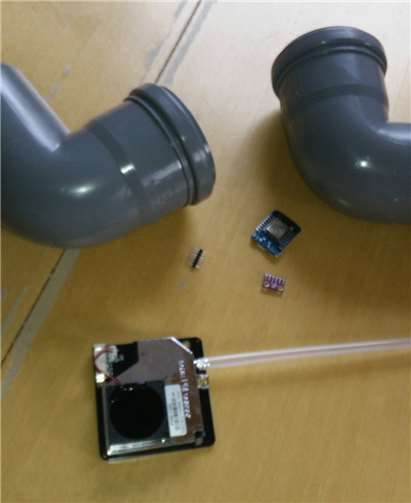 Bausatz für einen Feinstaubsensor. Foto: privat