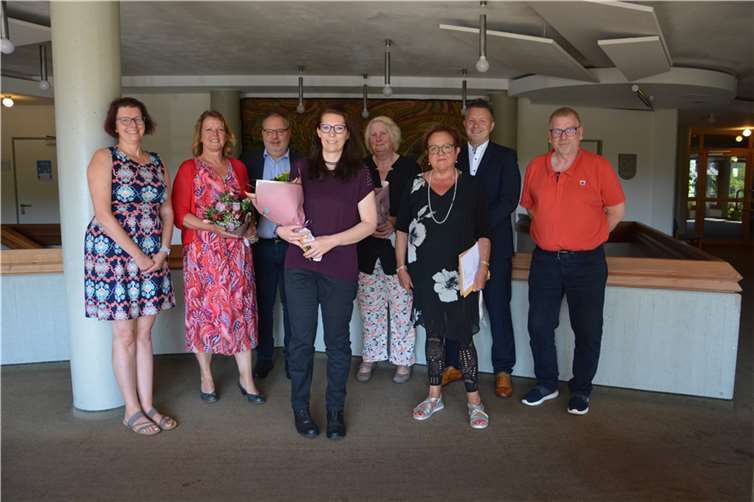 Beate Münch und Karin Göbel wurden geehrt.  Foto: Rhein-Lahn-Kreis
