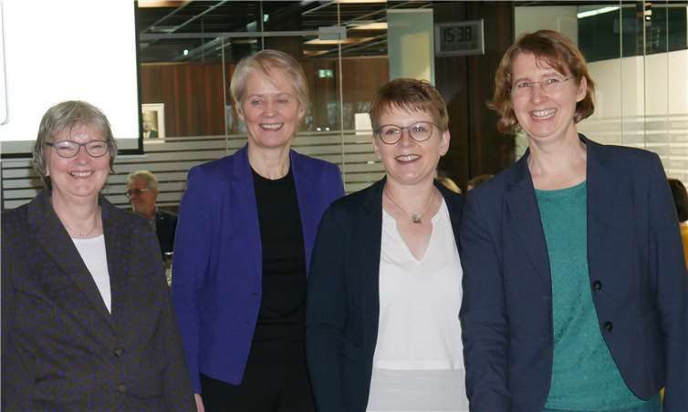 Beate Ullwer, Gabi Wieland, Dr. Tanja Machelet und Dr. Christiane Rohleder. Fotos: GBA