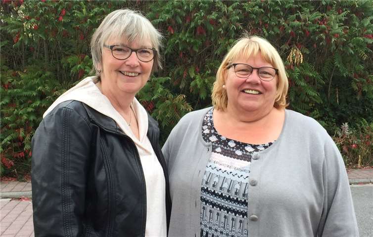 Beate Ullwer, Gleichstellungsbeauftragte des Westerwaldkreises (links) und Gudrun Franz-Greis, Vorsitzende des LandFrauenverbands Westerwald. Pressestelle der Kreisverwaltung