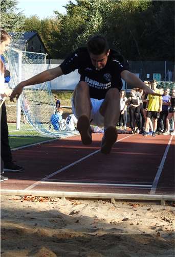 Beeindruckende Sprünge zeigten die jugendlichen Sportler.