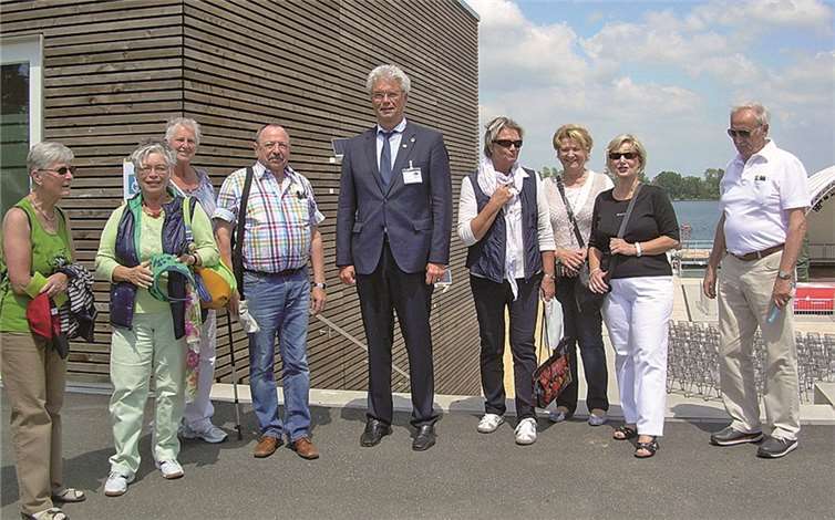 Begegnung mit dem stolzen Bürgermeister von Zülpich
