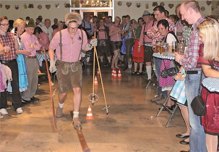 Begonnen hatte der Wettkampf der Vereine mit einem Slalom in der Stadthallen-Loipe