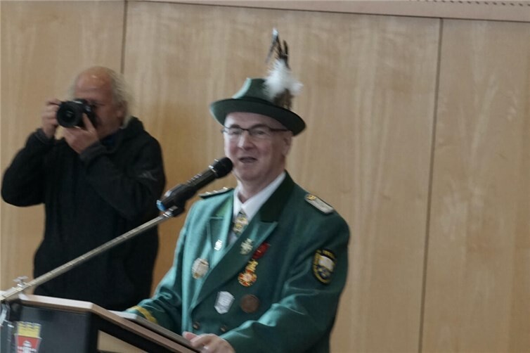 Begrüßung durch Jubiläums-Schirmherr Dr. Alexander Saftig.