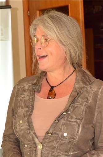 Begrüßung durch die komm. Kreisfrauenvertreterin Michaela Seuser.